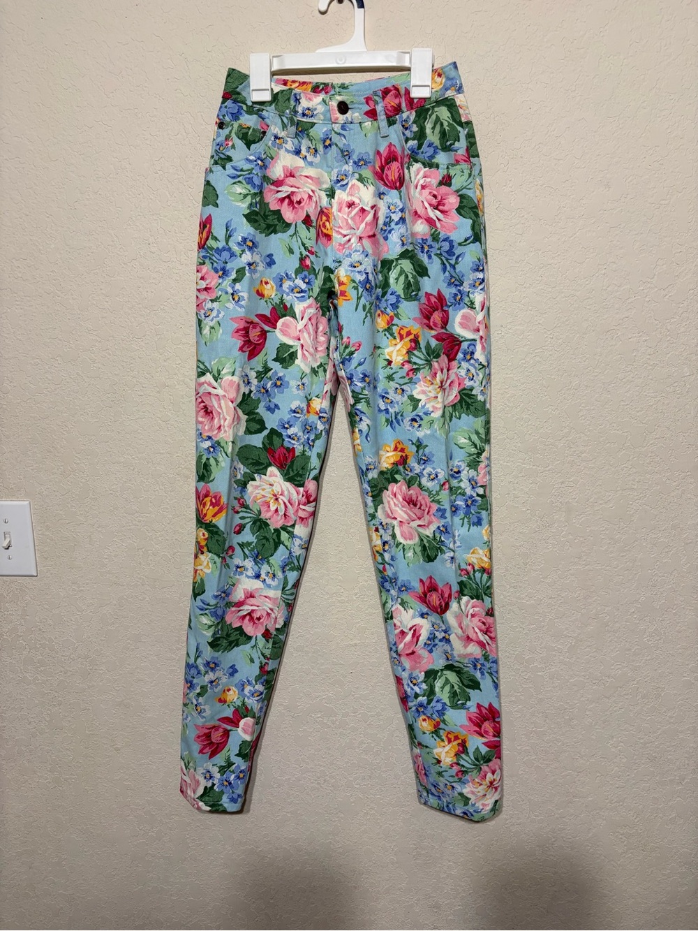 Gotcha Covered Vintage Floral Print Skinny Jeans USA